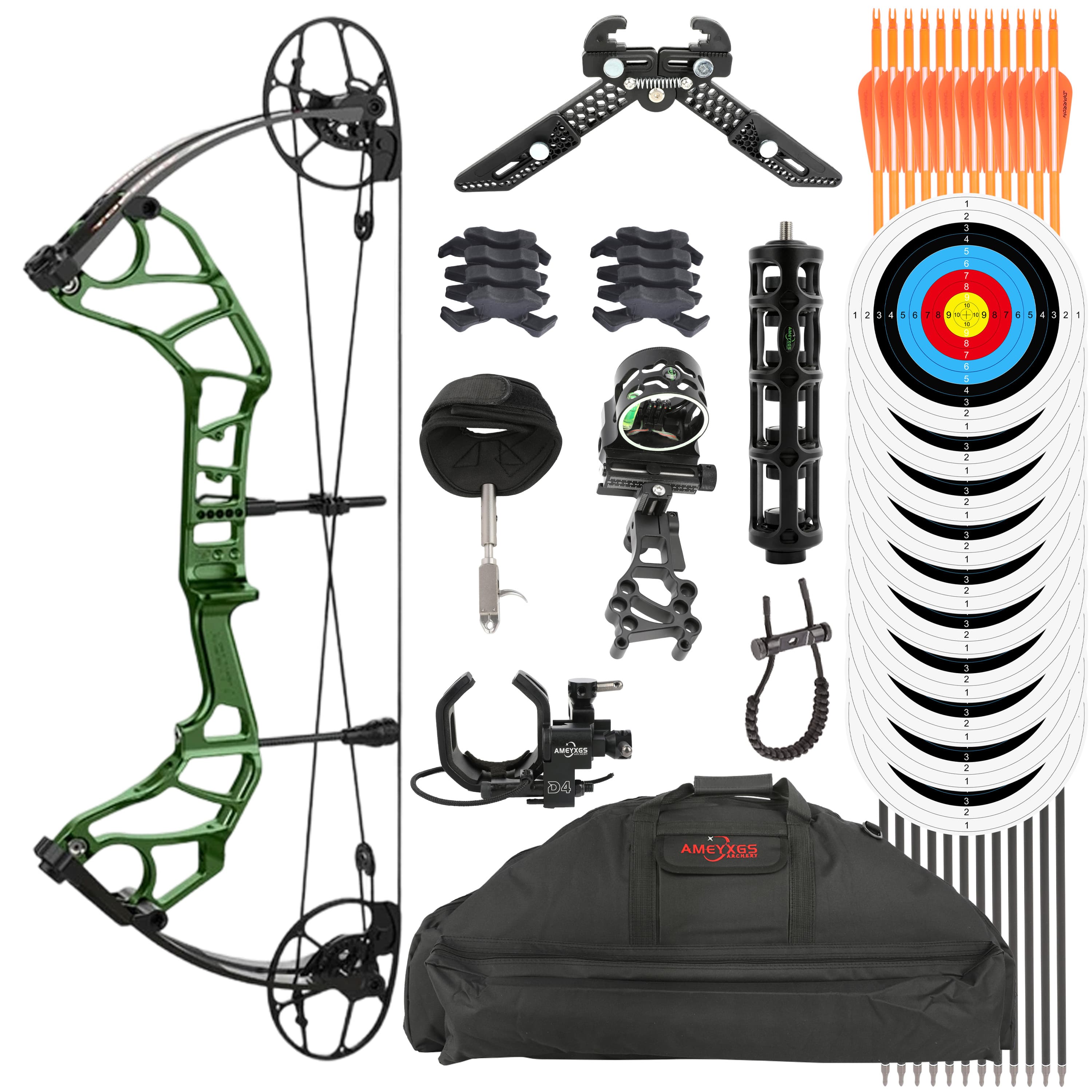Archery 50-６0lbs  Compound Bow Hunting Kit Shooting