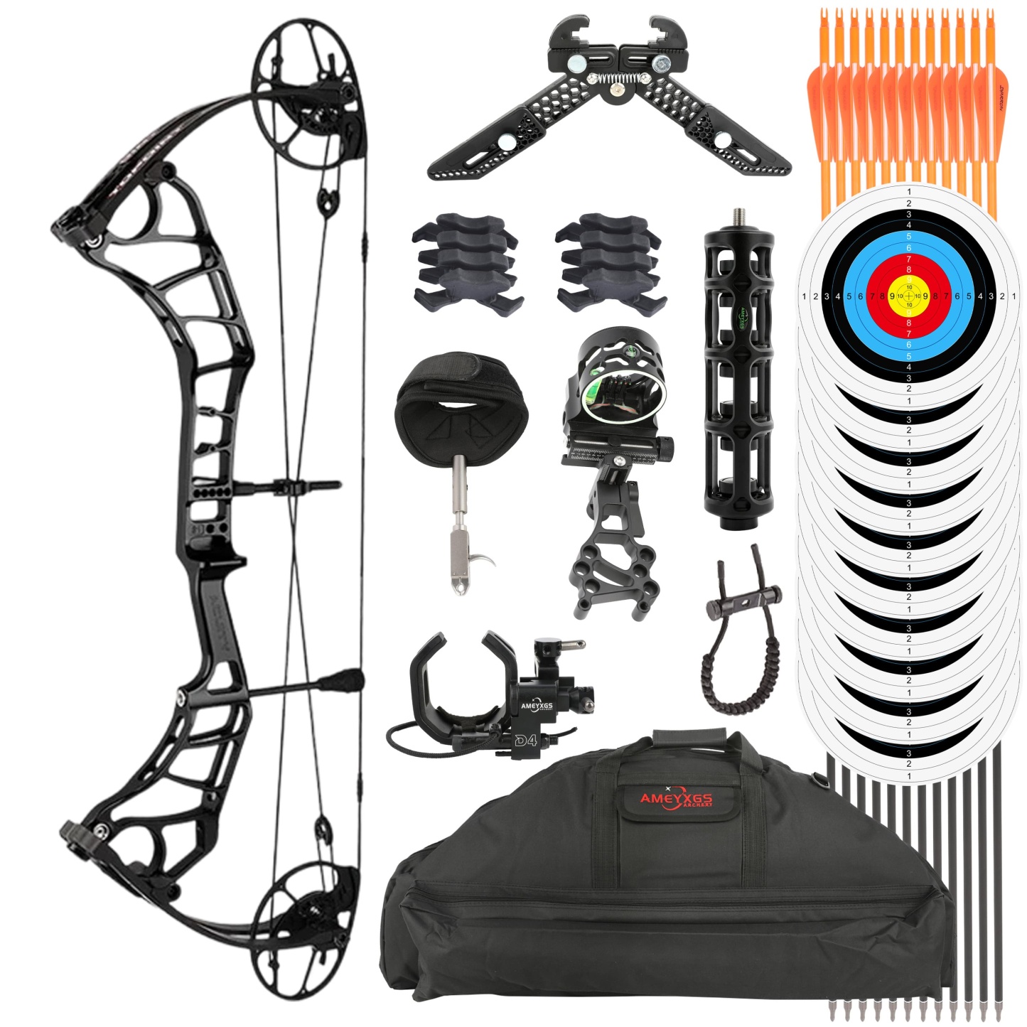 Archery 50-６0lbs  Compound Bow Hunting Kit Shooting
