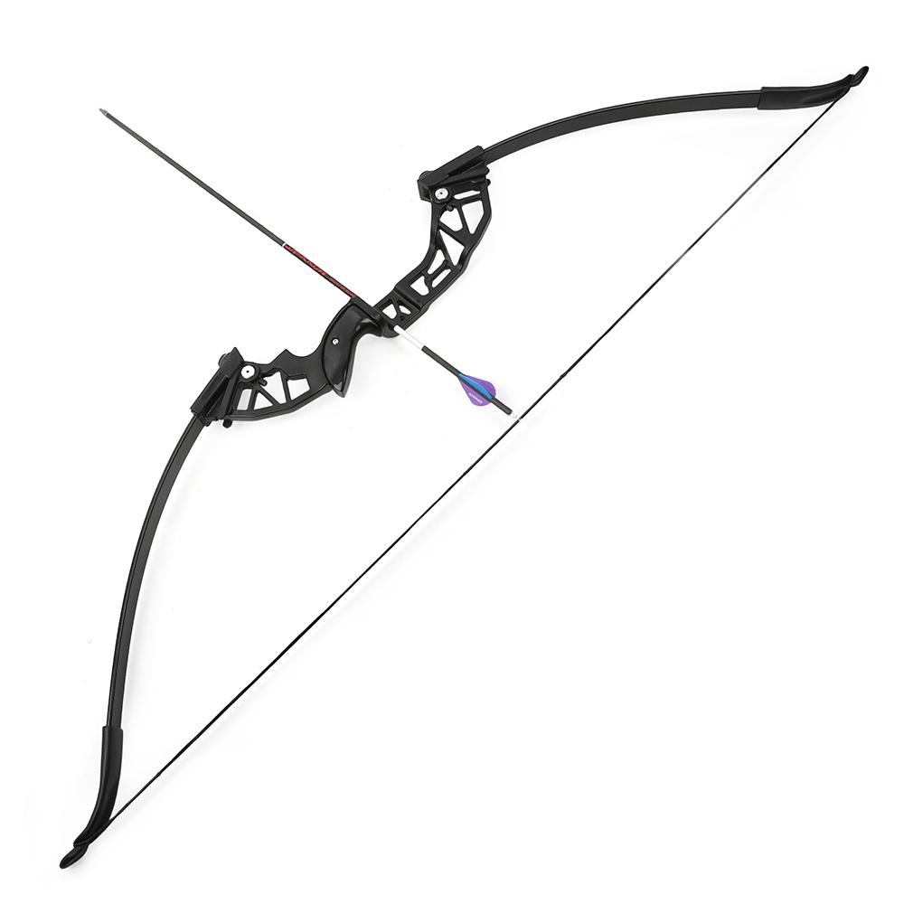 Recurve Bow 30-55 lbs Adjustable RH Archery Straight Bow