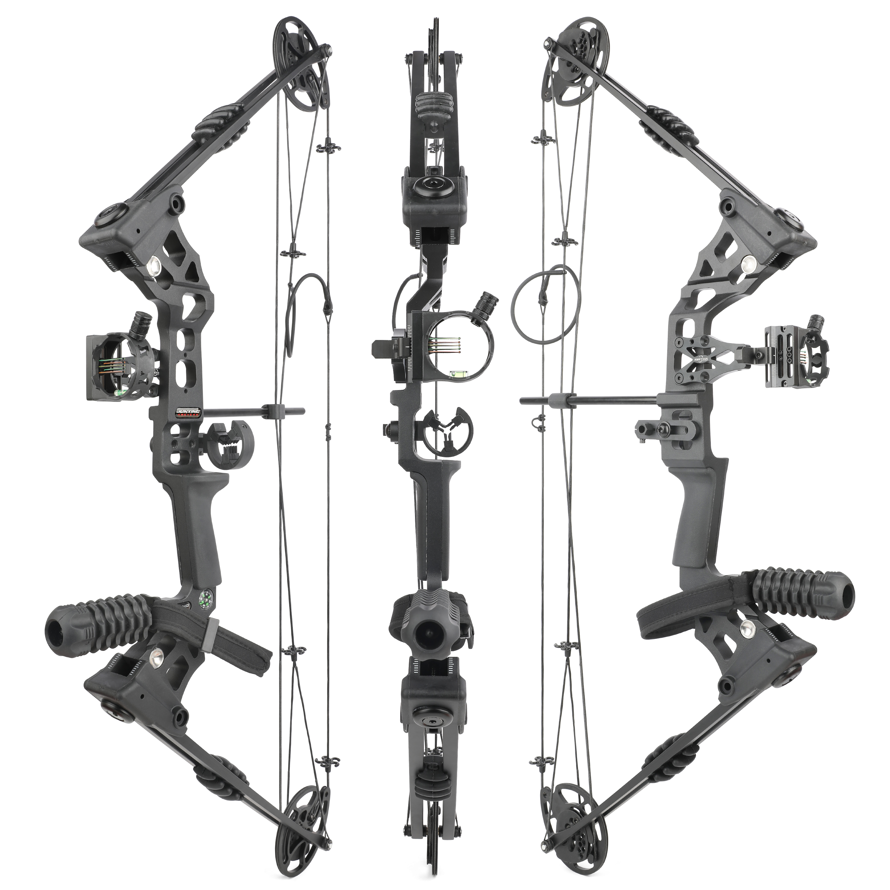 Junxing X8 Compound Bow Kit RH fo Hunting & Target Practice 20-70