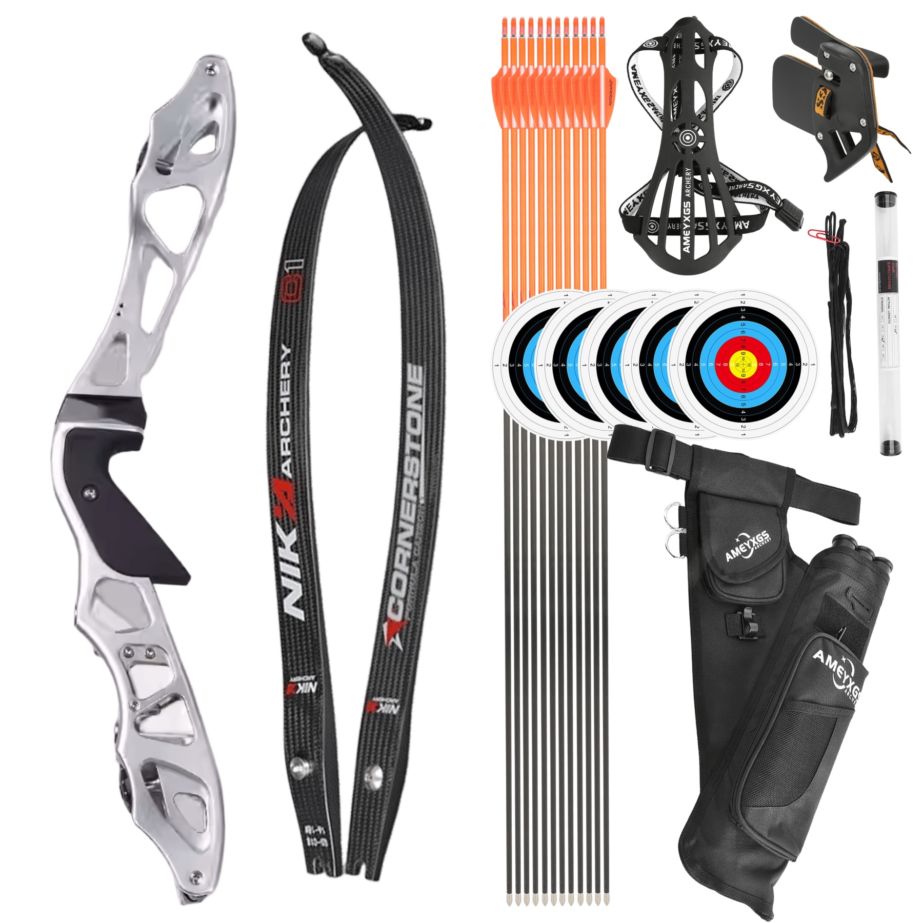 16-56lbs ILF Recurve Bow Kit Takedown Hunting Bow