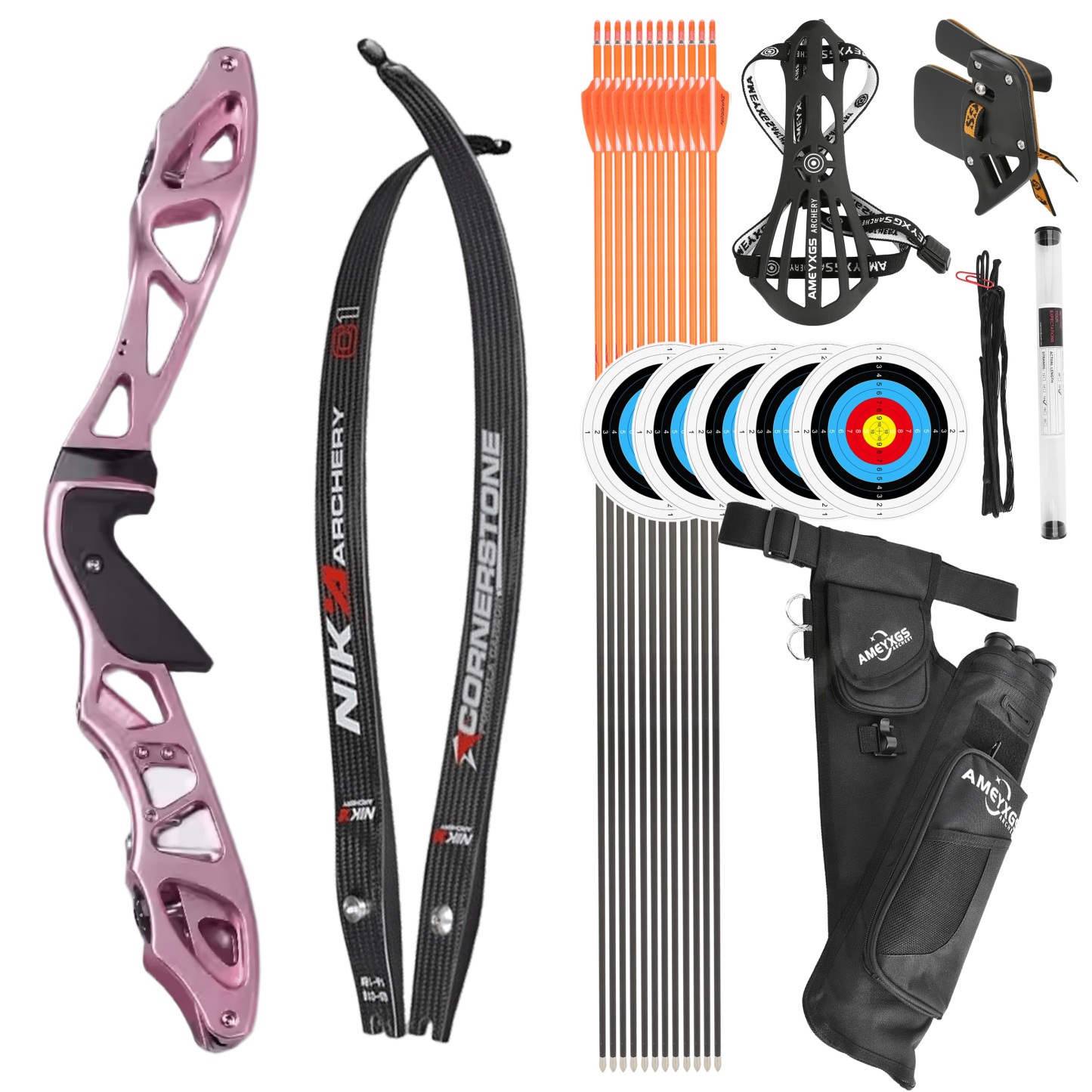 16-56lbs ILF Recurve Bow Kit Takedown Hunting Bow