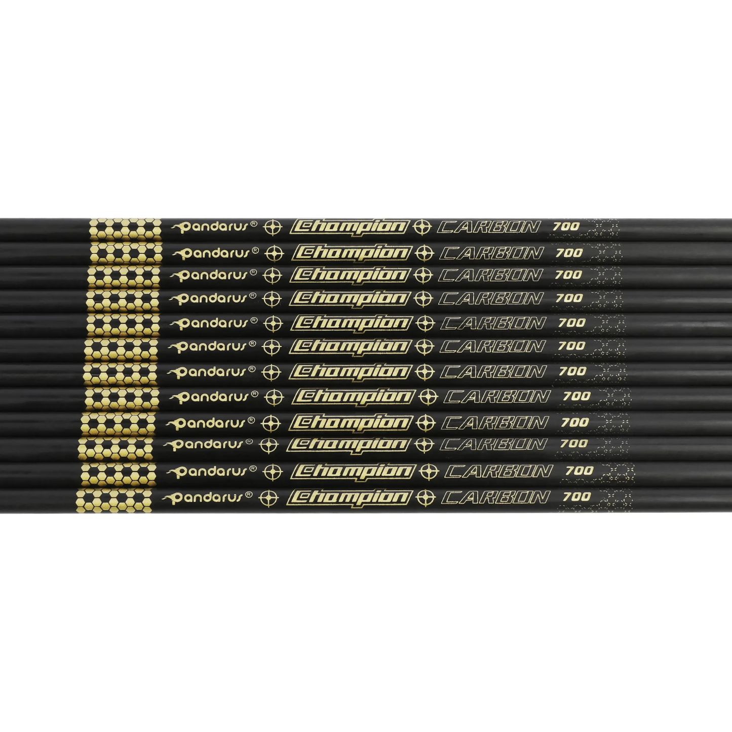 PANDARUS CHAMPION Carbon 4.2 mm Target Arrows  (12/Pack)