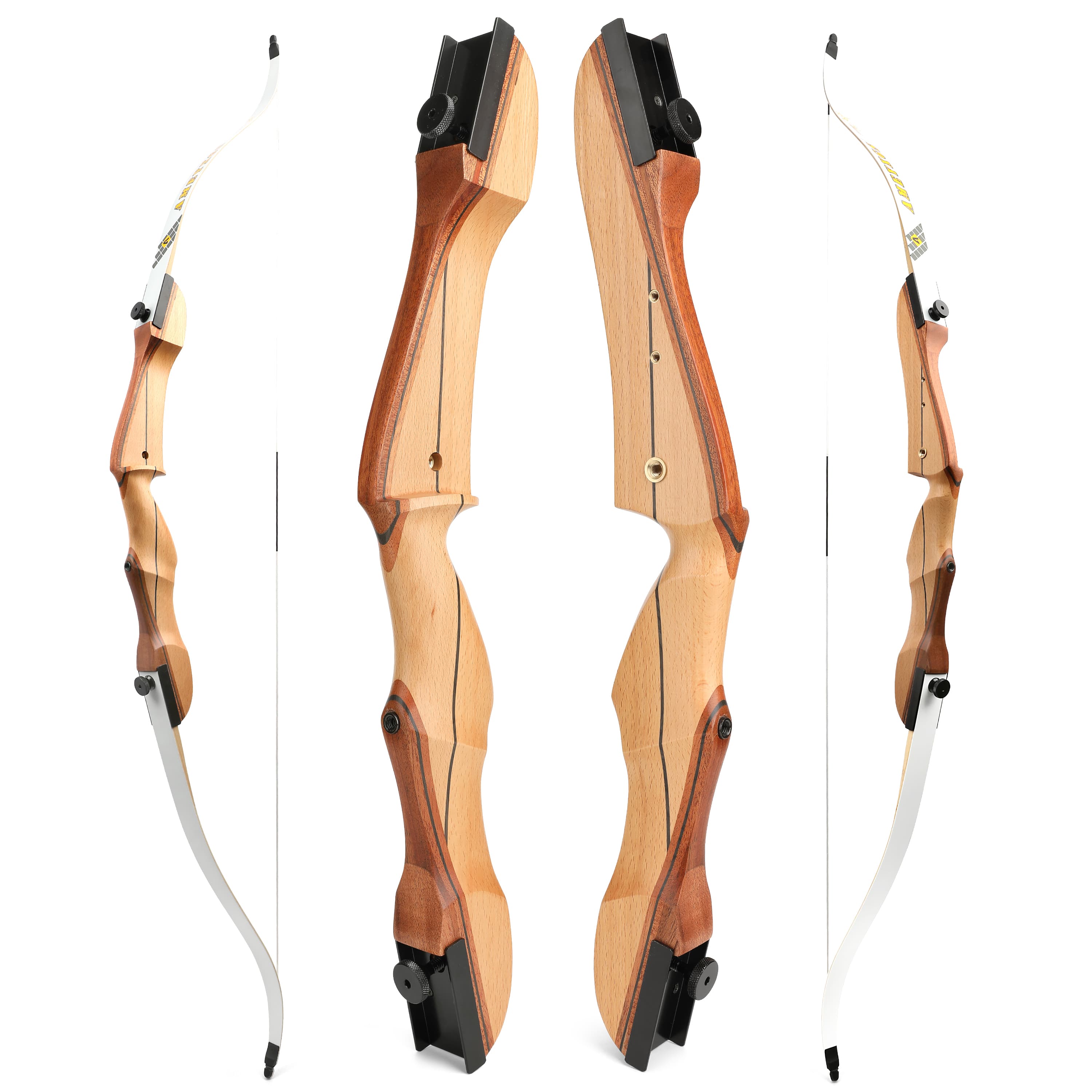 Recurve Bow Complete Kit 66/68/70'' for Hunting & Practice