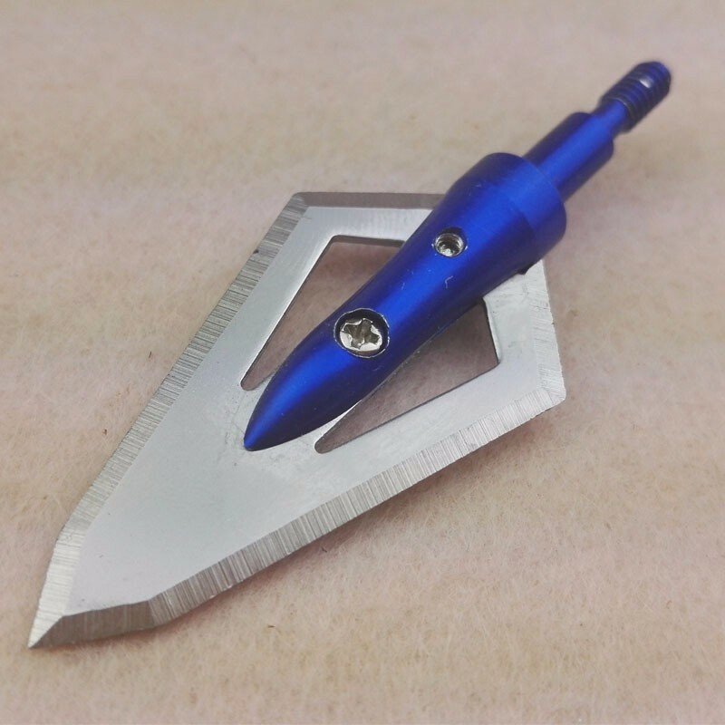 Archery Blade Arrowheads Broadheads Tips Bow Hunting Shooting