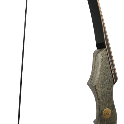 Black Hunter Wooden Recurve Takedown Bow 30-45lbs for Adults