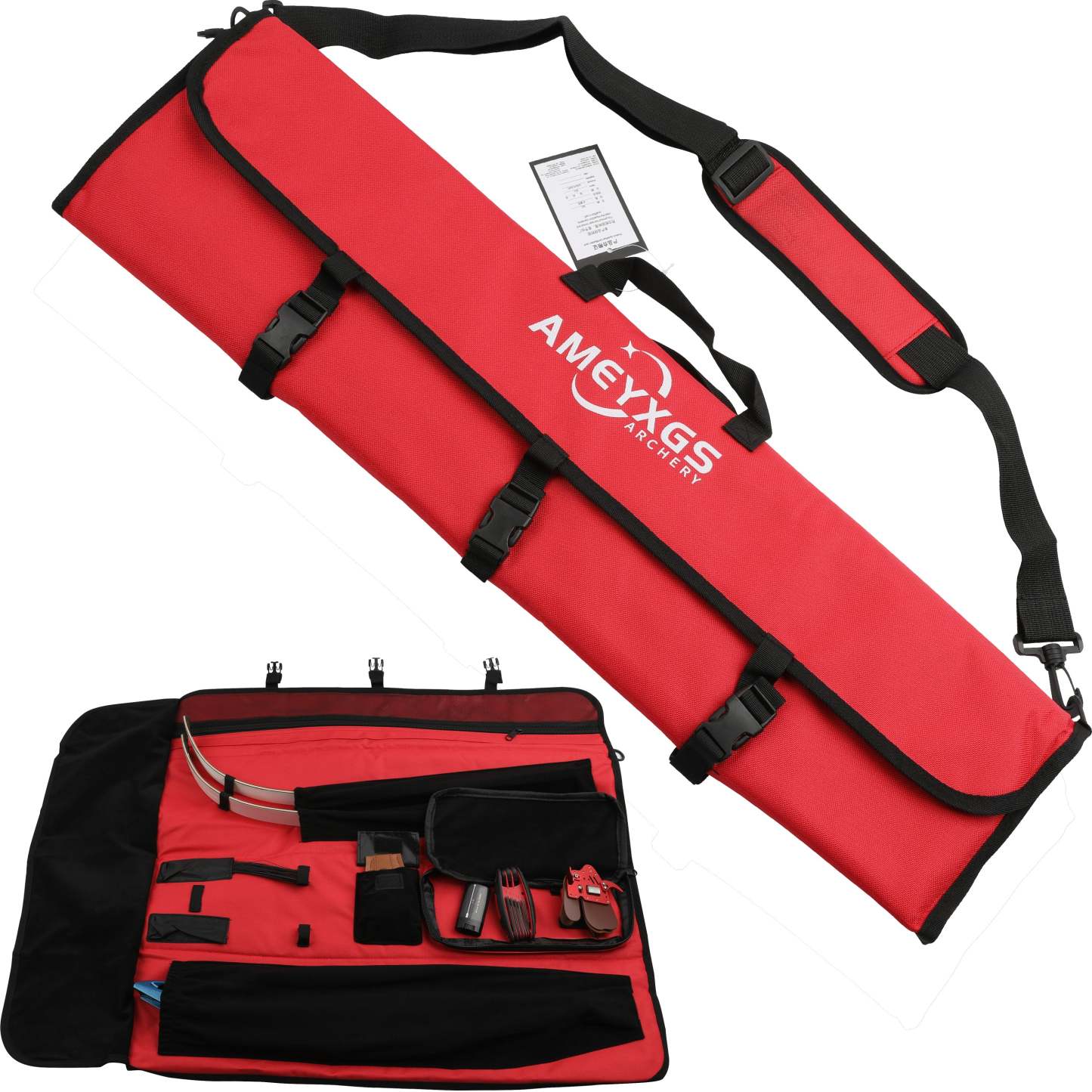 🎯AMEYXGS Recurve Bow Bag Archery Case Shoulder Handle Carrying-AMEYXGS Archery