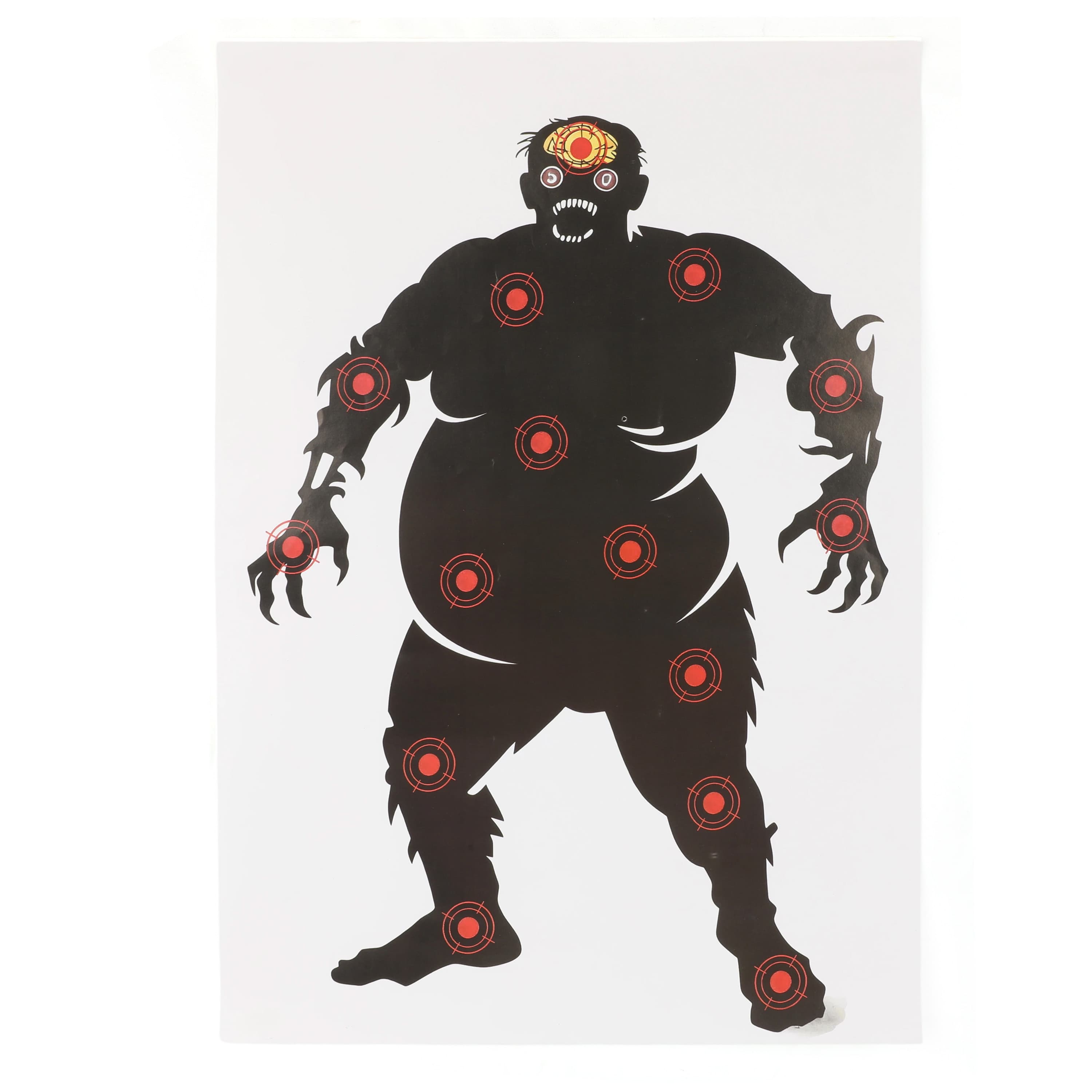 Archery Paper Target Faces 45×40cm Tactical Design (10 Pack)