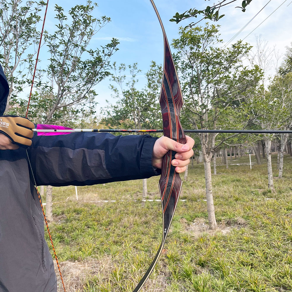 Archery 30-60 Lbs Traditional Bow 64" Hunting Longbow