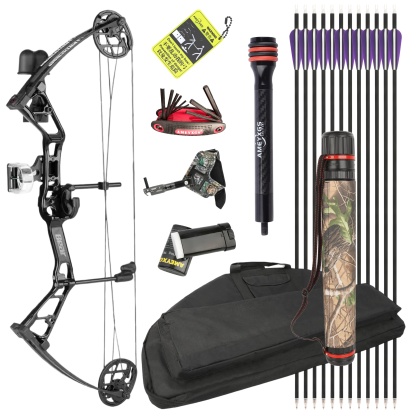 BEAR 15-40lbs Target Compound Bow Kit Shooting Archery