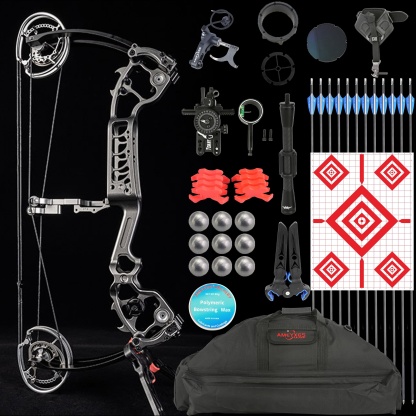 Archery 0-75lbs Compound Bow Hunting Kit Terget Shooting