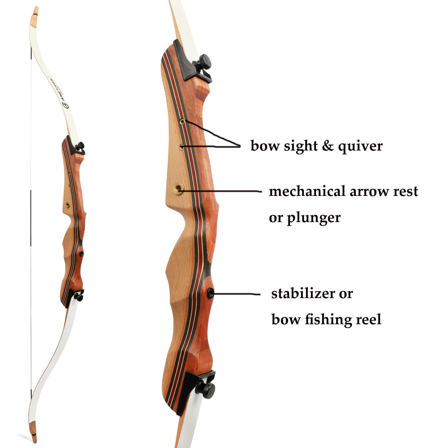 🎯Takedown Archery Recurve Bow 68''for Competition Outdoor Hunting Training Beginner-AMEYXGS Archery