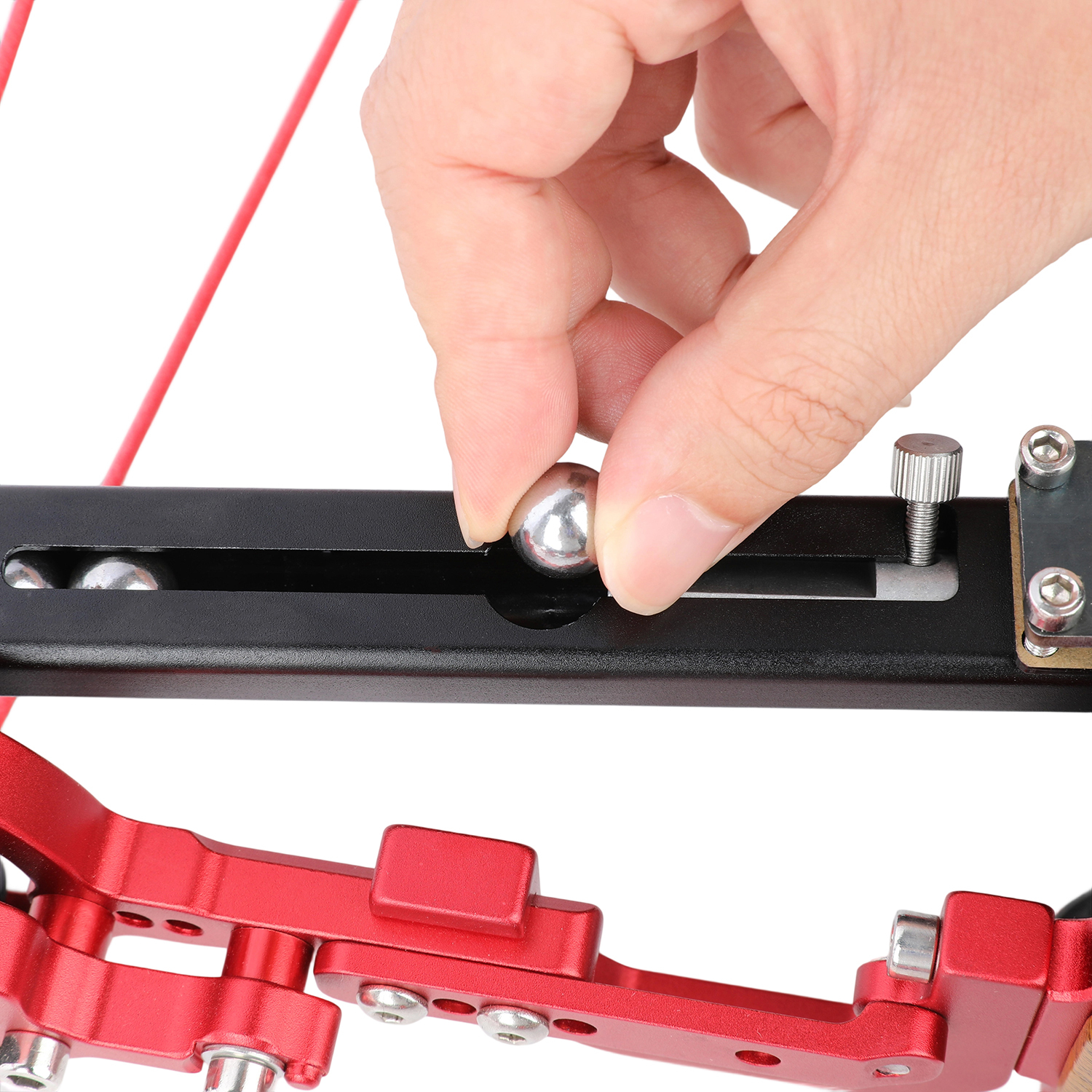 Archery Rapid Bow Shooter Steel Ball Tool Dual-Use Compound Bow