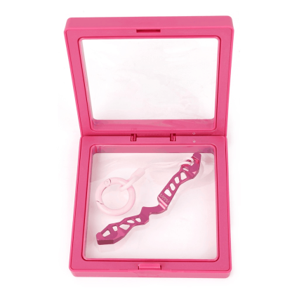 Mini Recurve Bow Riser Keychain Archery Aluminum Keyring