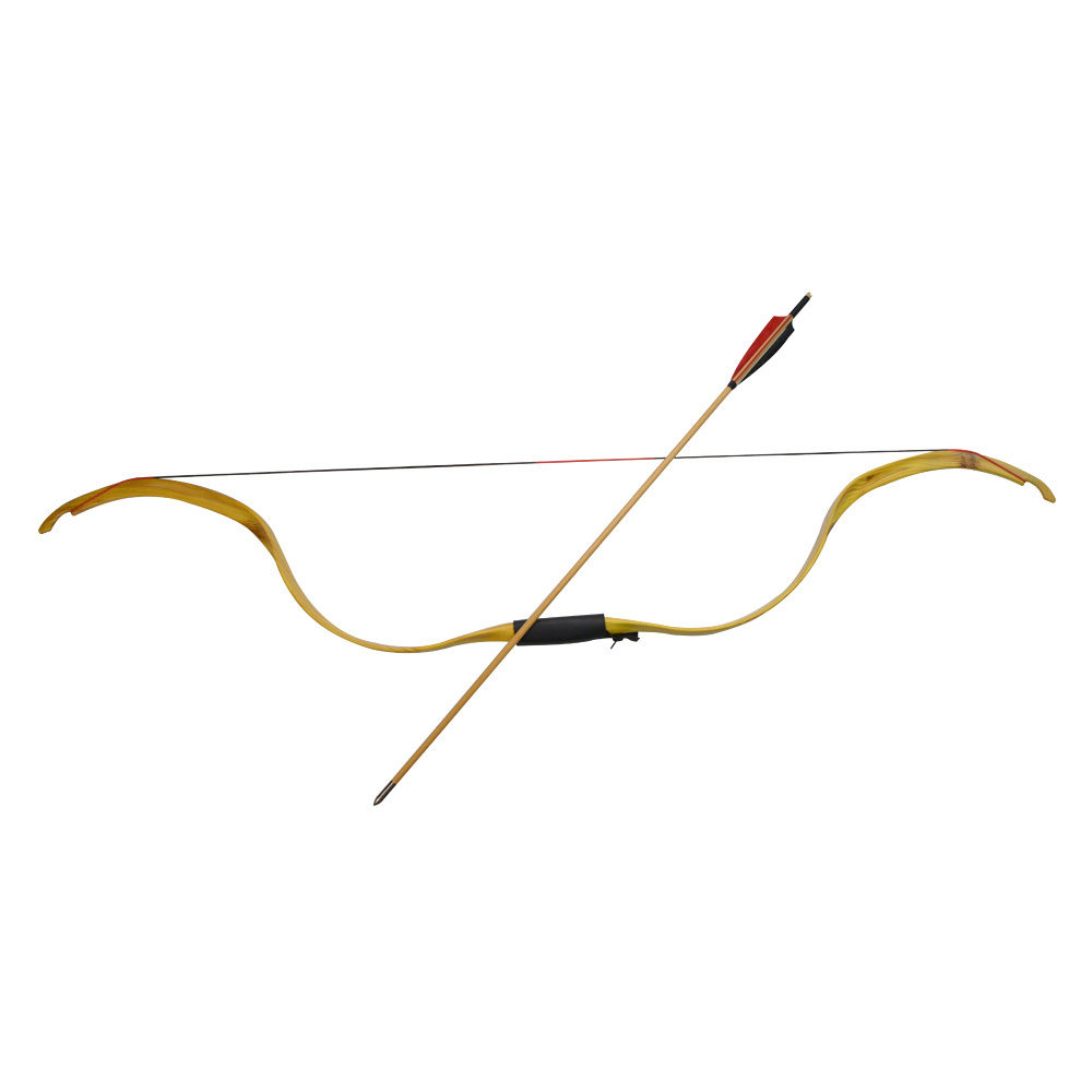 Wooden Traditional Recurve Bow 20lbs for Target & Hunting