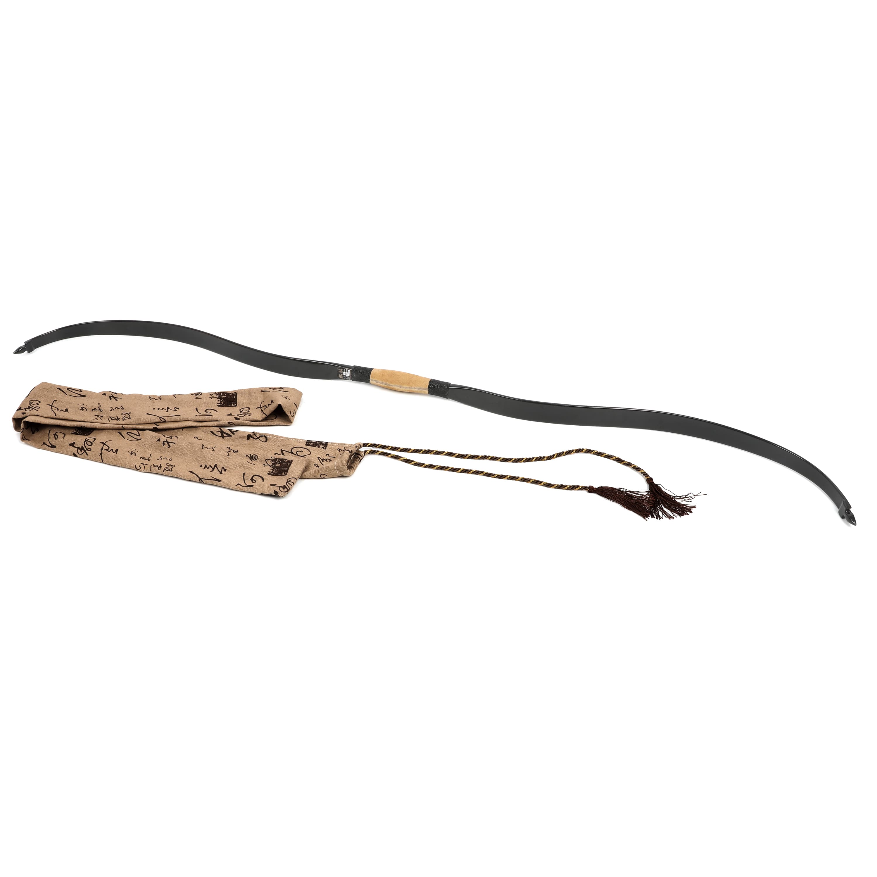 52"Longbow Cowhide Riser 15-95lbs Archery Traditional Bow RH LH