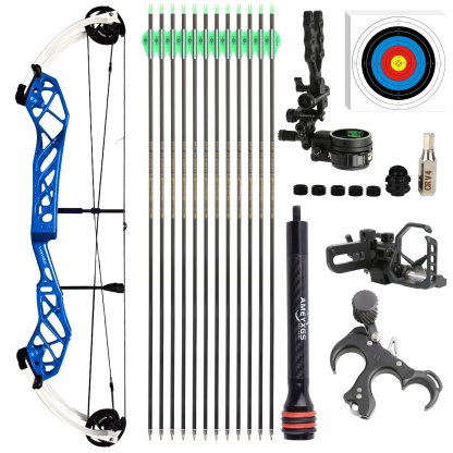 50-60lbs Compound Bow Hunting Kit Shooting Archery 
