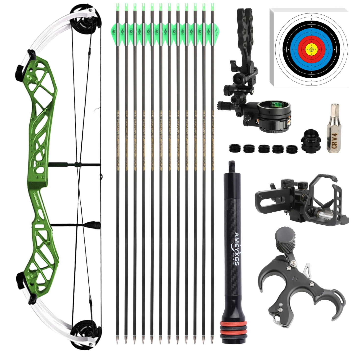 50-60lbs Compound Bow Hunting Kit Shooting Archery 