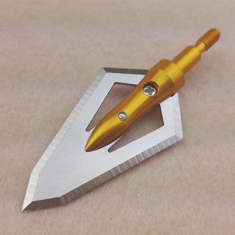 Archery Blade Arrowheads Broadheads Tips Bow Hunting Shooting