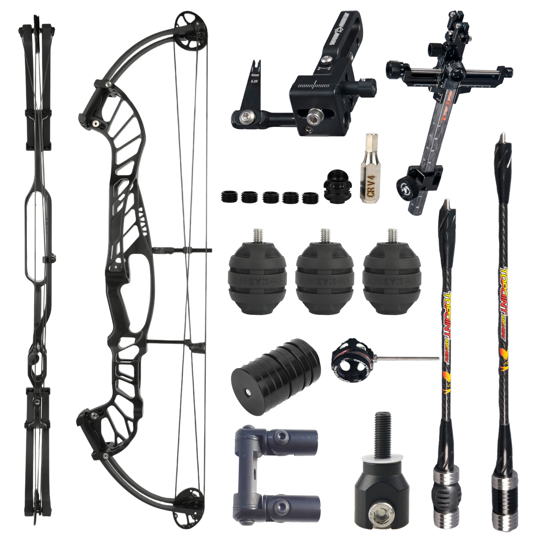 AMEYXGS 33-60lbs Professional Competitive Compound Bow Archery