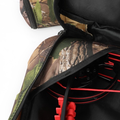 Durable Canvas Archery Compound Bow Case with Arrow Tube