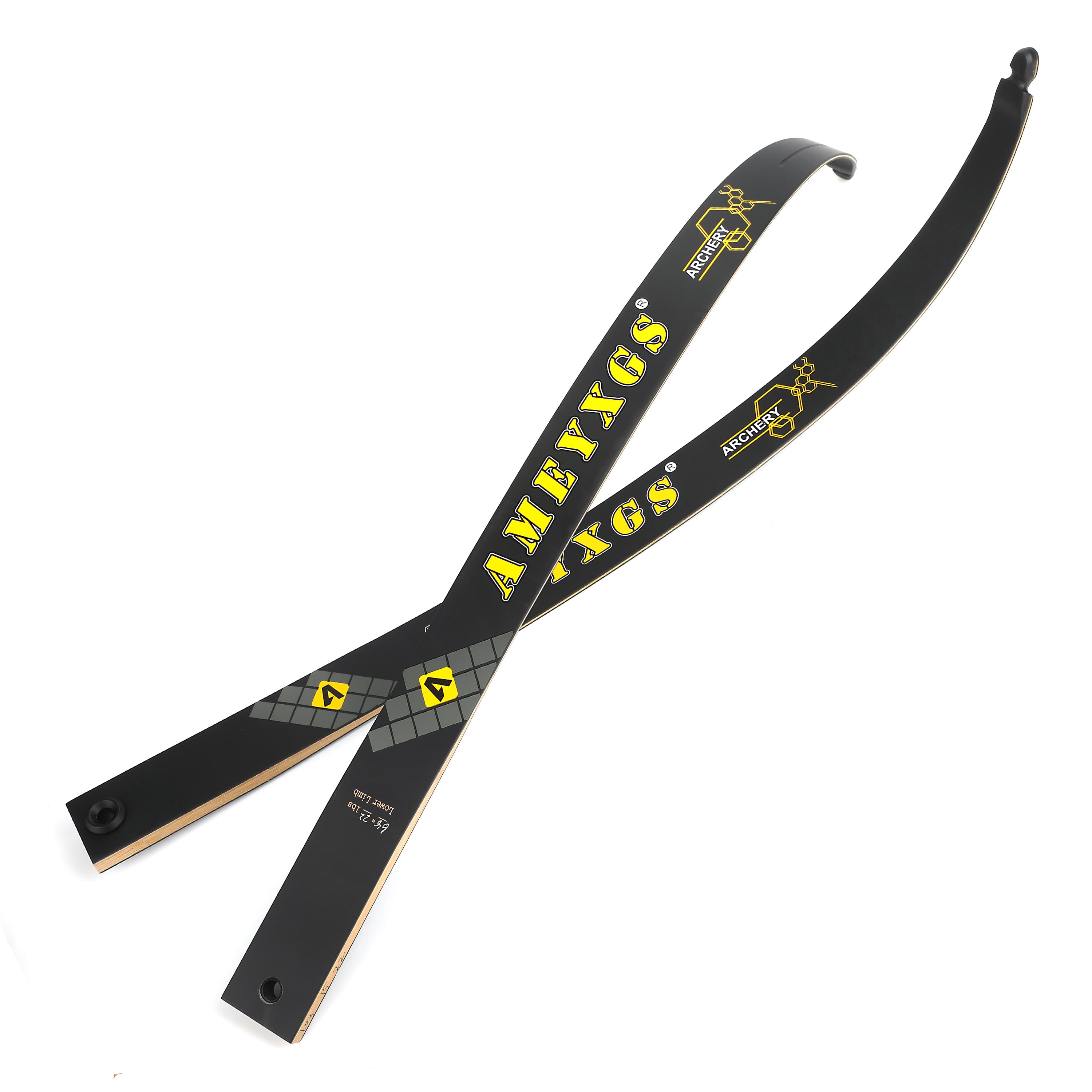 Recurve Bow Complete Kit 66'' for Hunting & Practice 14-24lbs