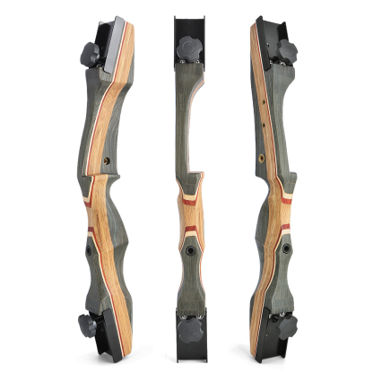 62-Inch Takedown Recurve Bow (50 lbs) with Tech Wood Riser