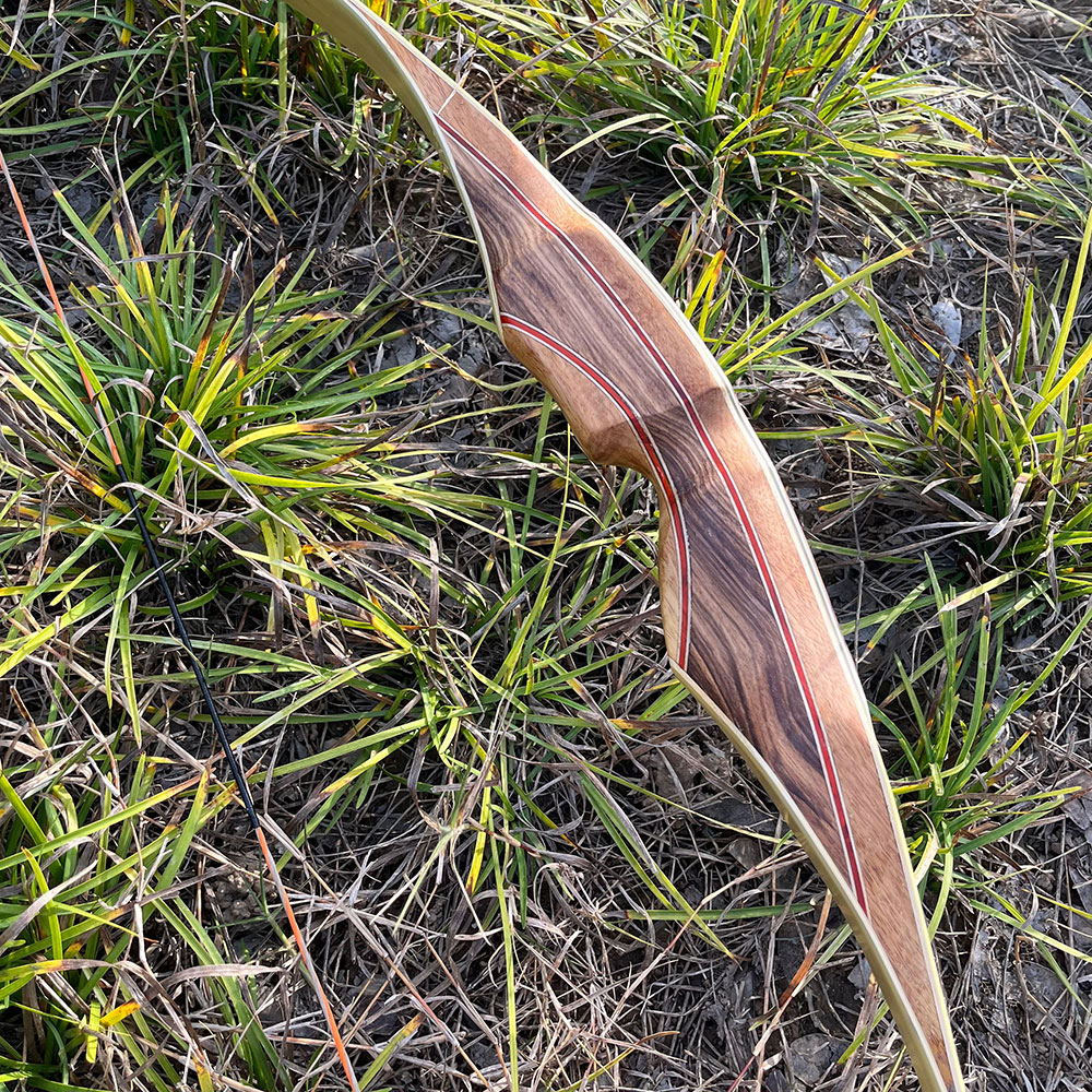 30-60 Lbs Archery Traditional Bow 62" Longbow Hunting