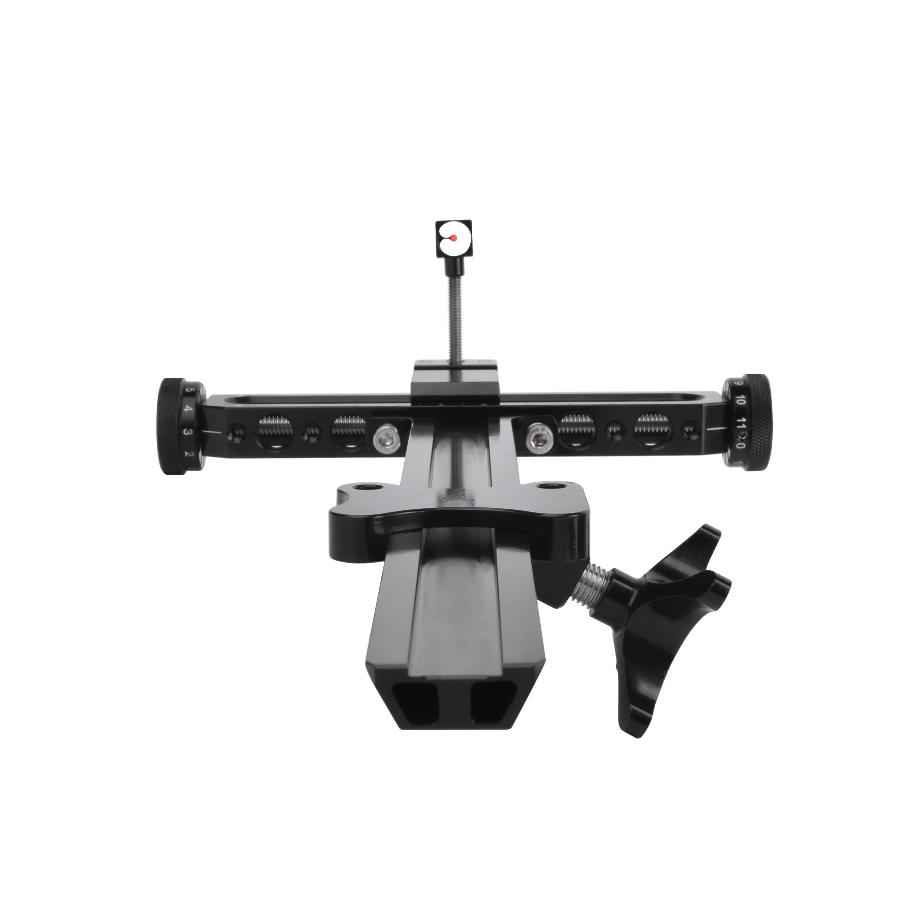AKT-QT517B 9" Recurve Bow Sight - CNC Aluminum Target Sight