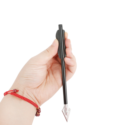 AMEYXGS 6.3"Arrow Bolts Aluminum Arrow Mini Bow Hunting Archery 24X 