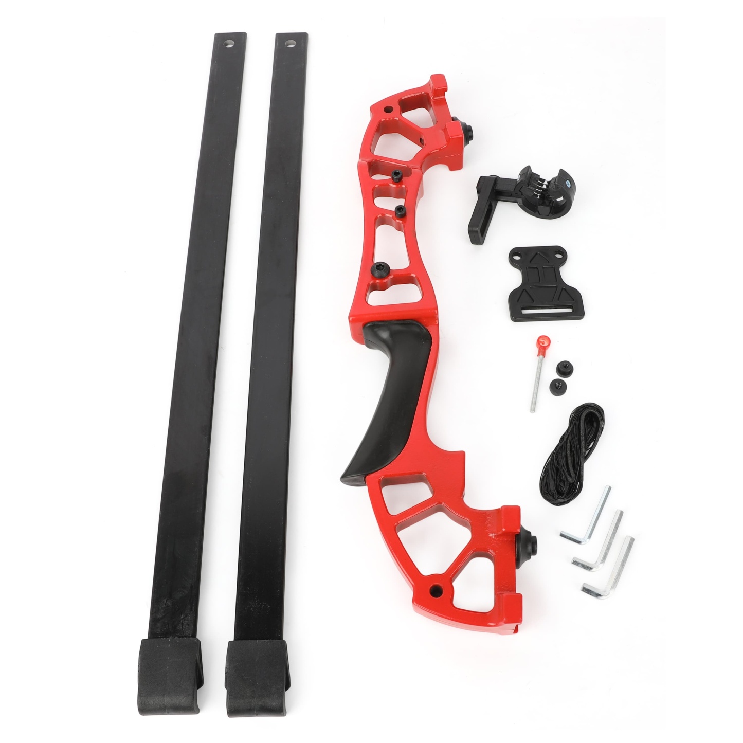 Straight Recurve Bow Set 52" 30–50lbs Target Shooting