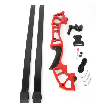 Straight Recurve Bow Set 52" 30–50lbs Target Shooting