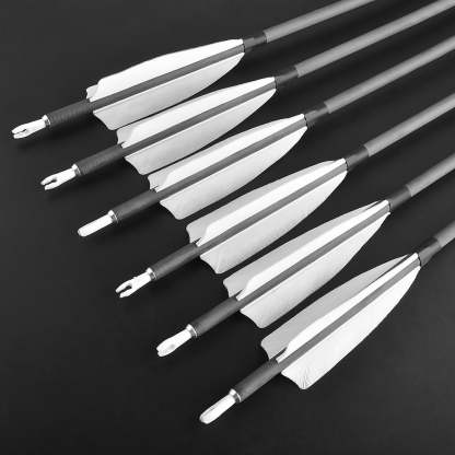 🎯 35'' Carbon Arrows Archery Traditional Longbow-AMEYXGS Archery