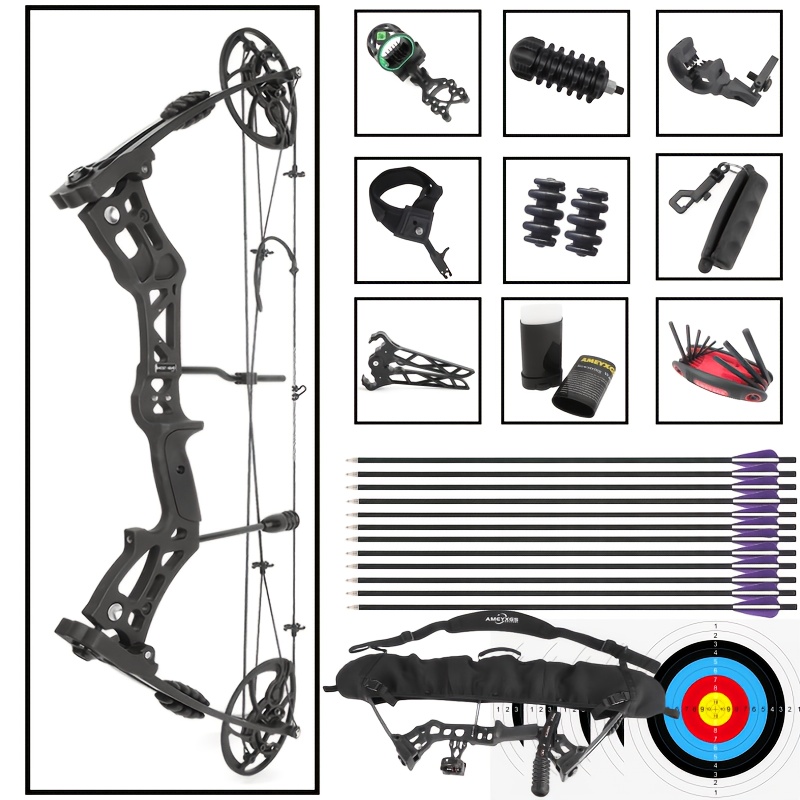 Archery Hunting Ultimate Compound Bow Kit 30-70 LBS for Hunters & Archery Lover