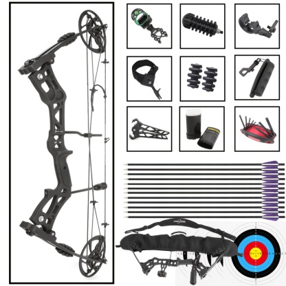 Archery Hunting Ultimate Compound Bow Kit 30-70 LBS for Hunters & Archery Lover