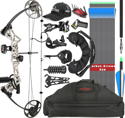 Topoint M1 Compound Bow 19-70 LBS Hunting Target Archery
