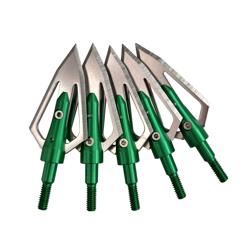 Archery Blade Arrowheads Broadheads Tips Bow Hunting Shooting