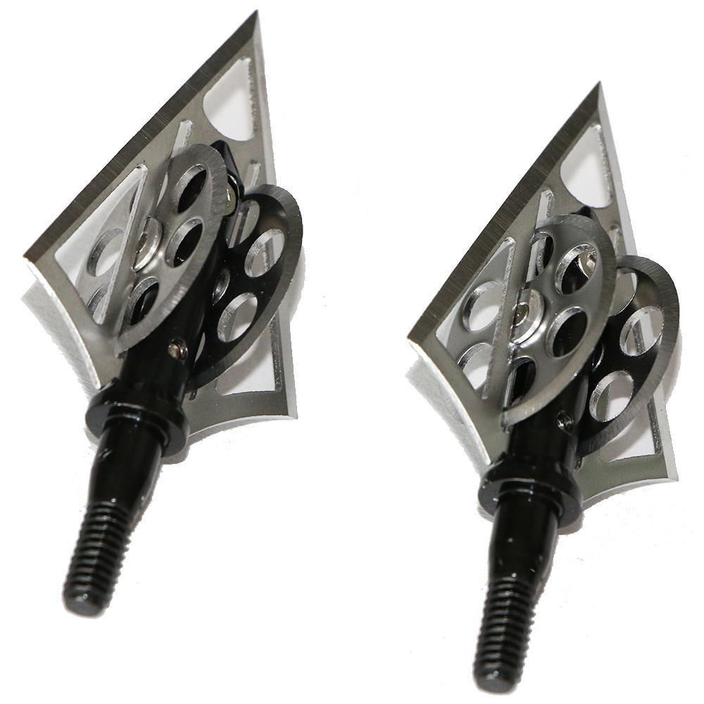 Archery Broadheads Points Blades 100 Grain Arrowheads