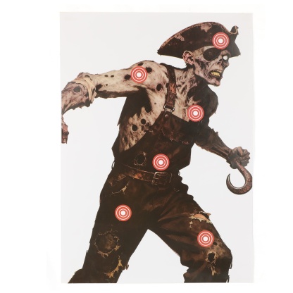 Archery Paper Target Faces 45×40cm Tactical Design (10 Pack)