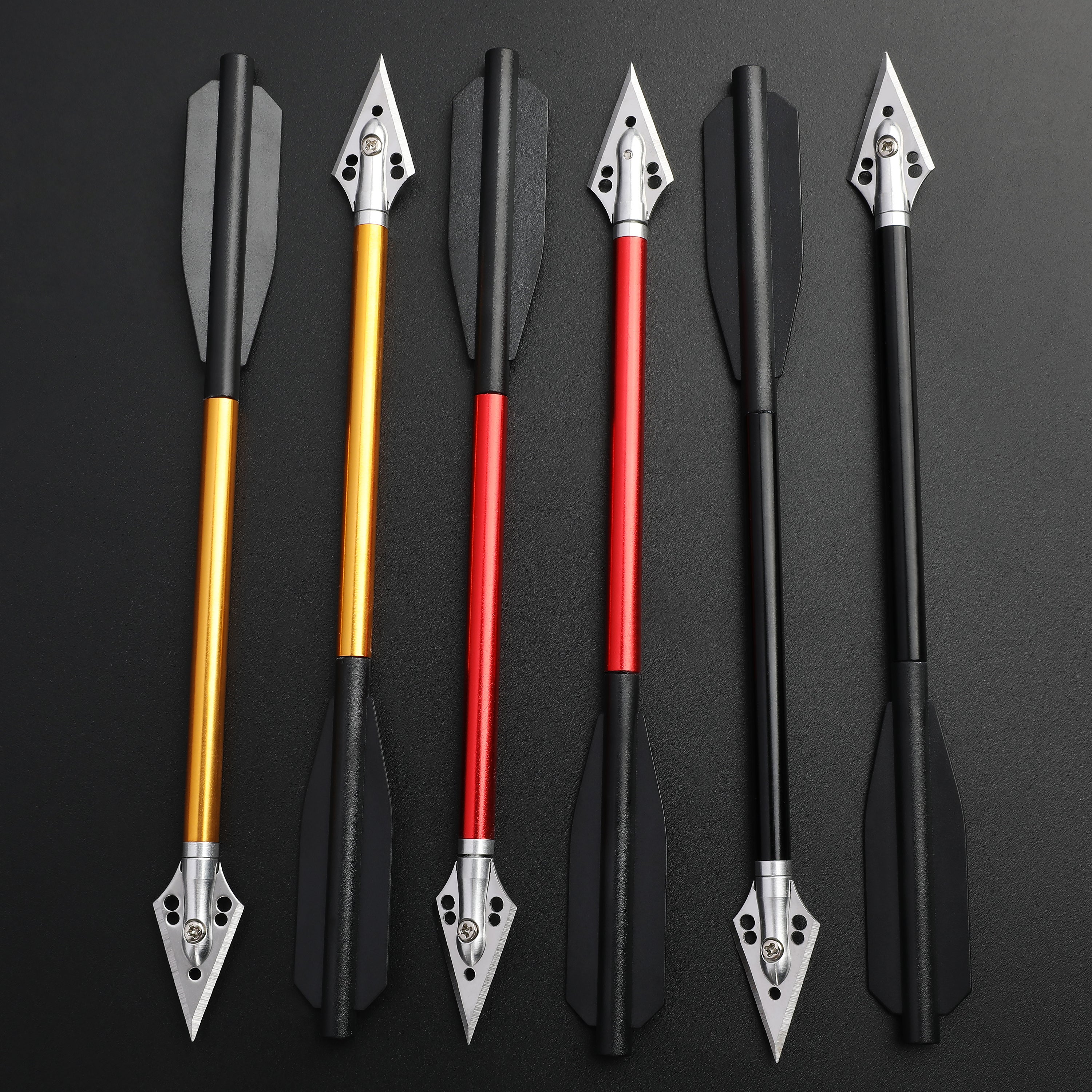 🎯12pcs Aluminum Crossbow Arrows Archery Hunting Bowfish-AMEYXGS Archery