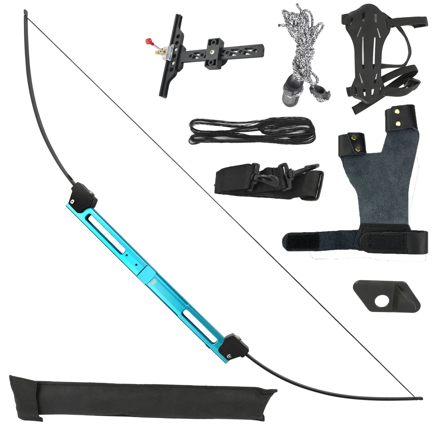 [Copy]AMEYXGS Archery Tactical Folding Survival Recurve Bow Left /Right Hand