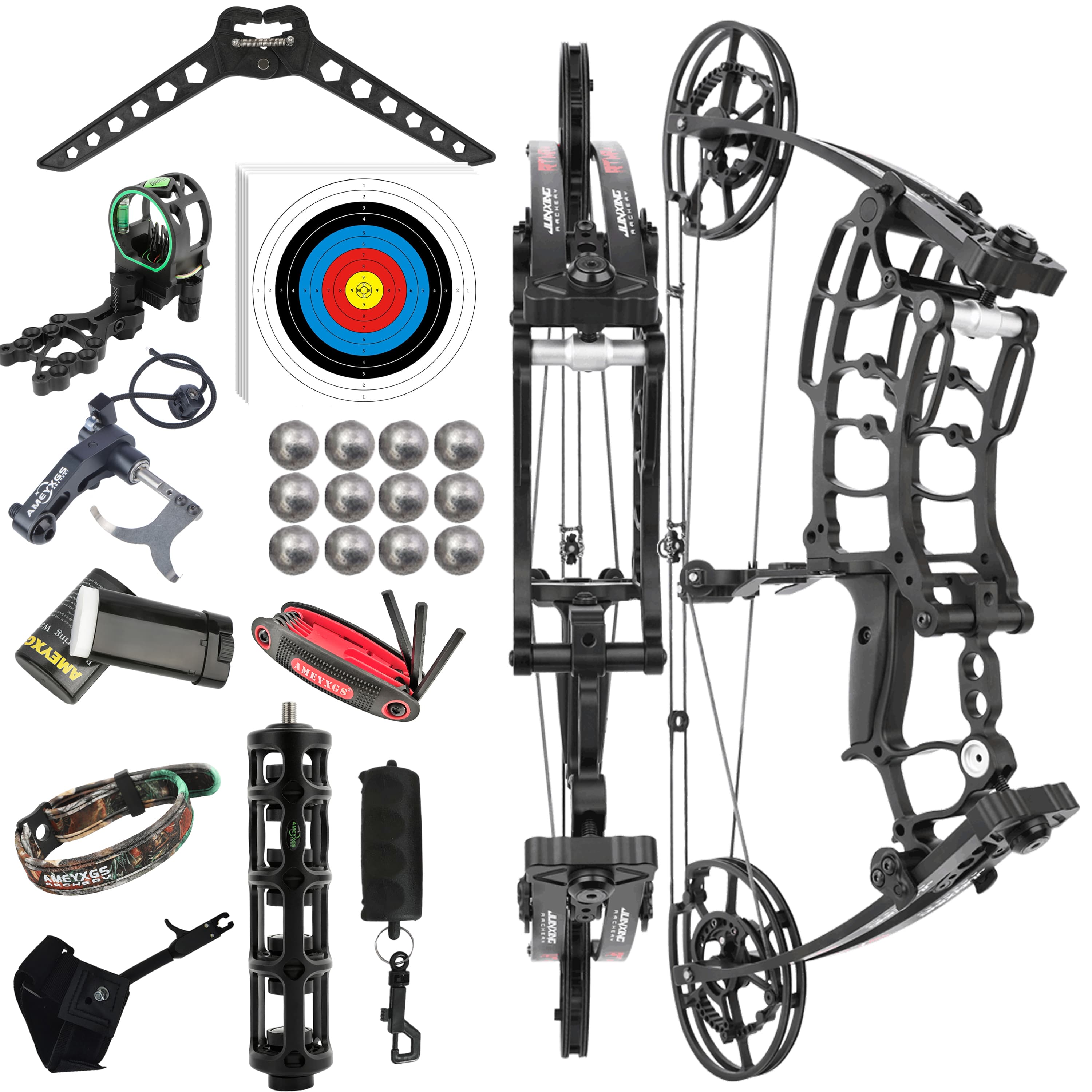 JUNXING M109K Compound Bow Dual-use Archery Hunting Bow