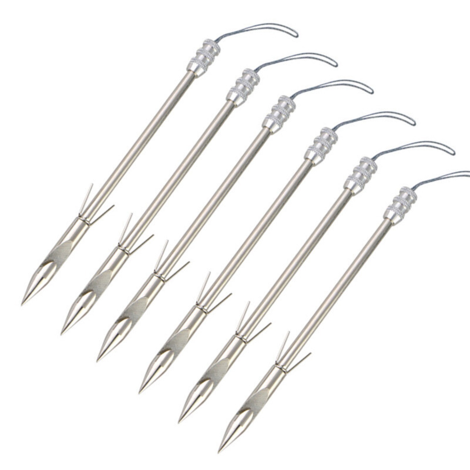 Bowfishing Darts Arrowhead Slingshot Catapult Tips Quiver