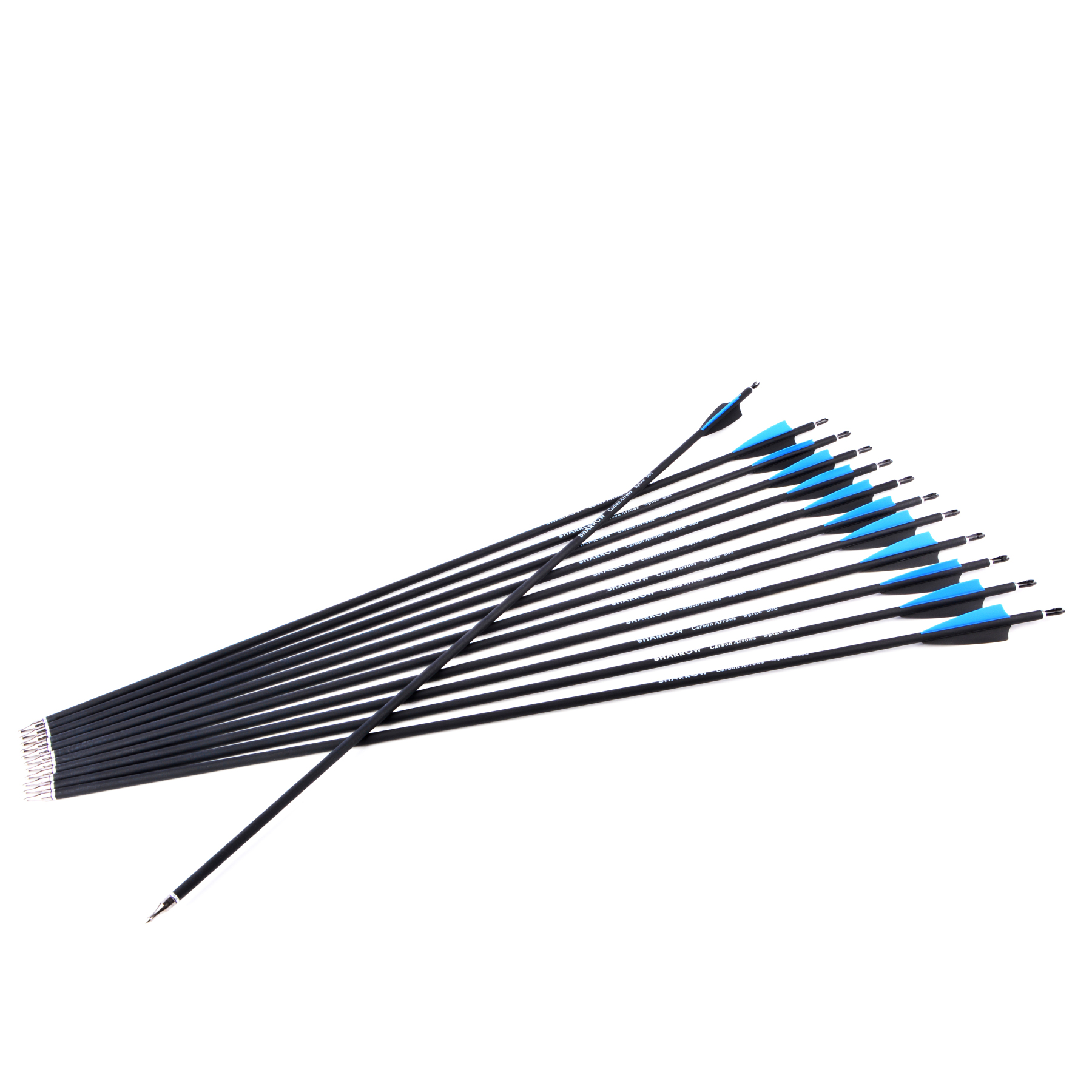 30" Archery Carbon Arrow  for Beginners Archers(12pcs/Box)