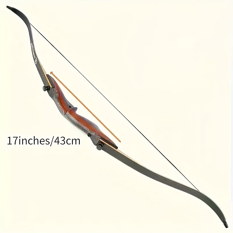 Recurve Bow and Arrow Set – 30–60LBS Takedown Bow Kit for Hunting & Target