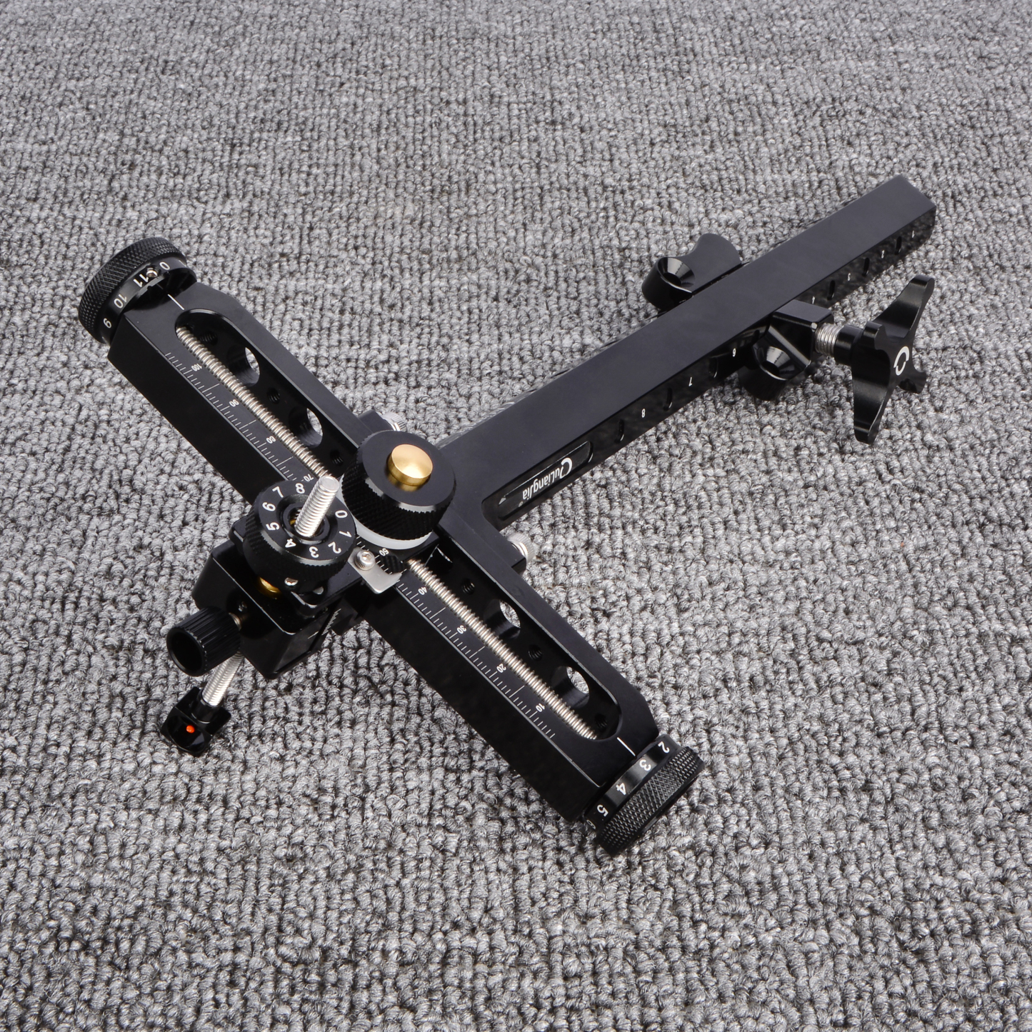 AKT-QT517B 9" Recurve Bow Sight - CNC Aluminum Target Sight