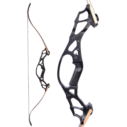 KMH 62-Inch Recurve Bow Set with Fiberglass Limbs (50/55/60 lbs)