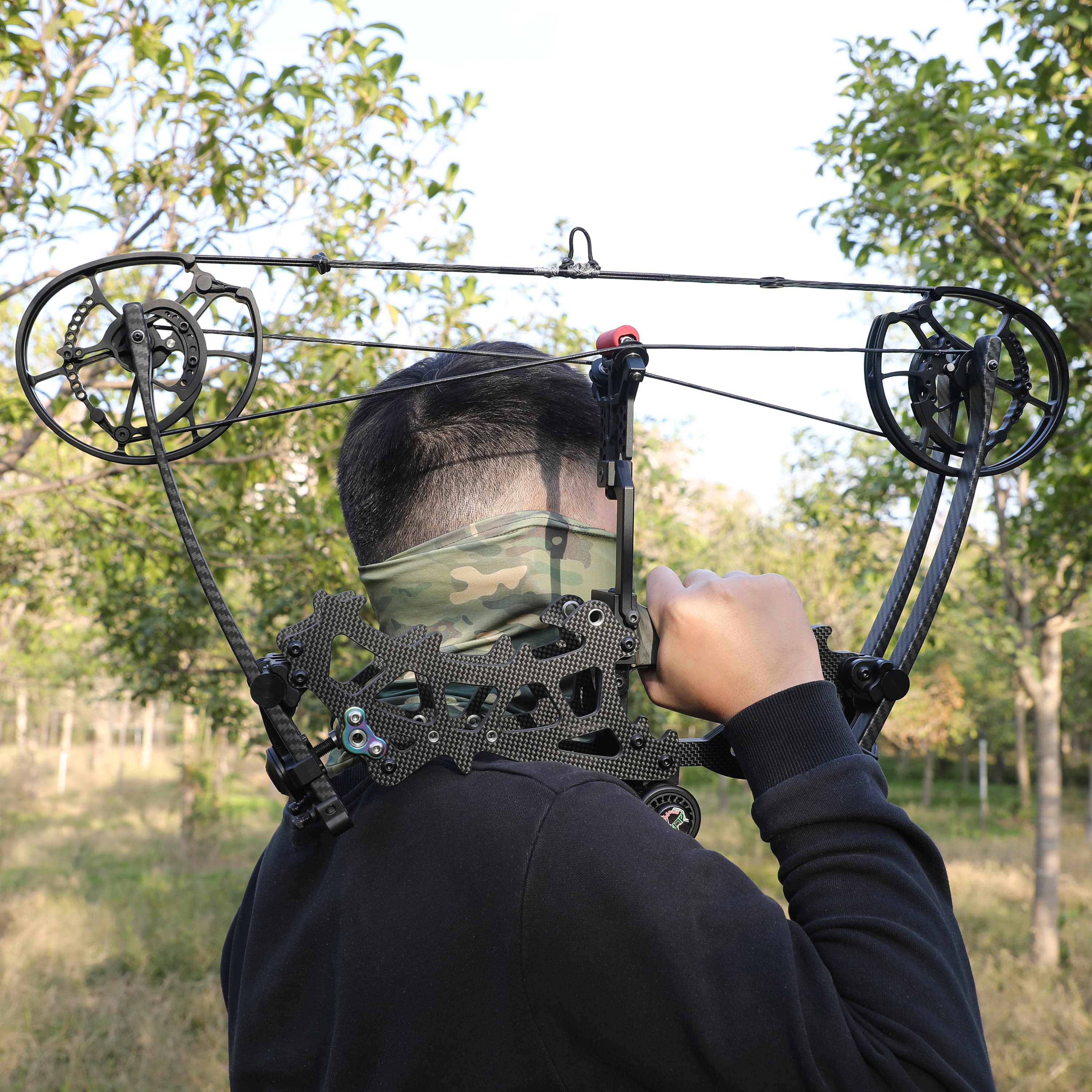 AMEYXGS 40-70lbs Compound Bow Arrow Set Youth Archery Hunting