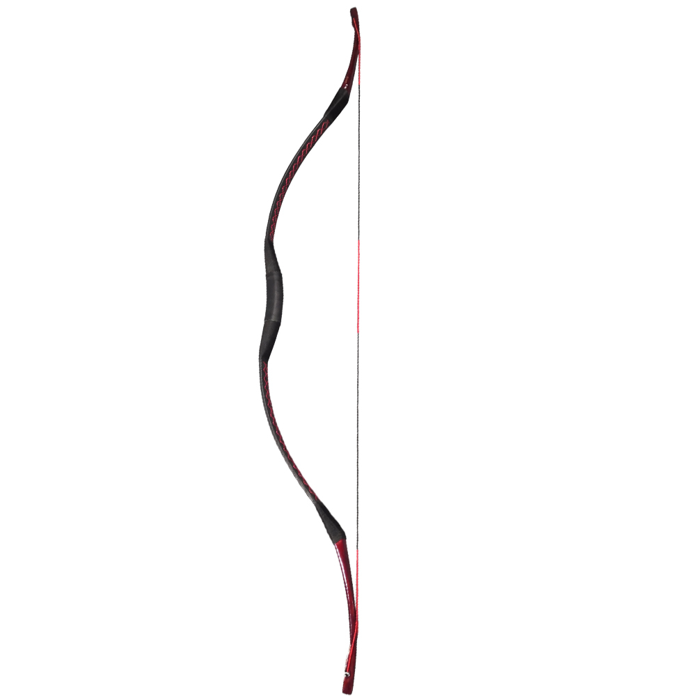 Mongolian Recurve Wooden Horsebow  25-55lbs for Archery