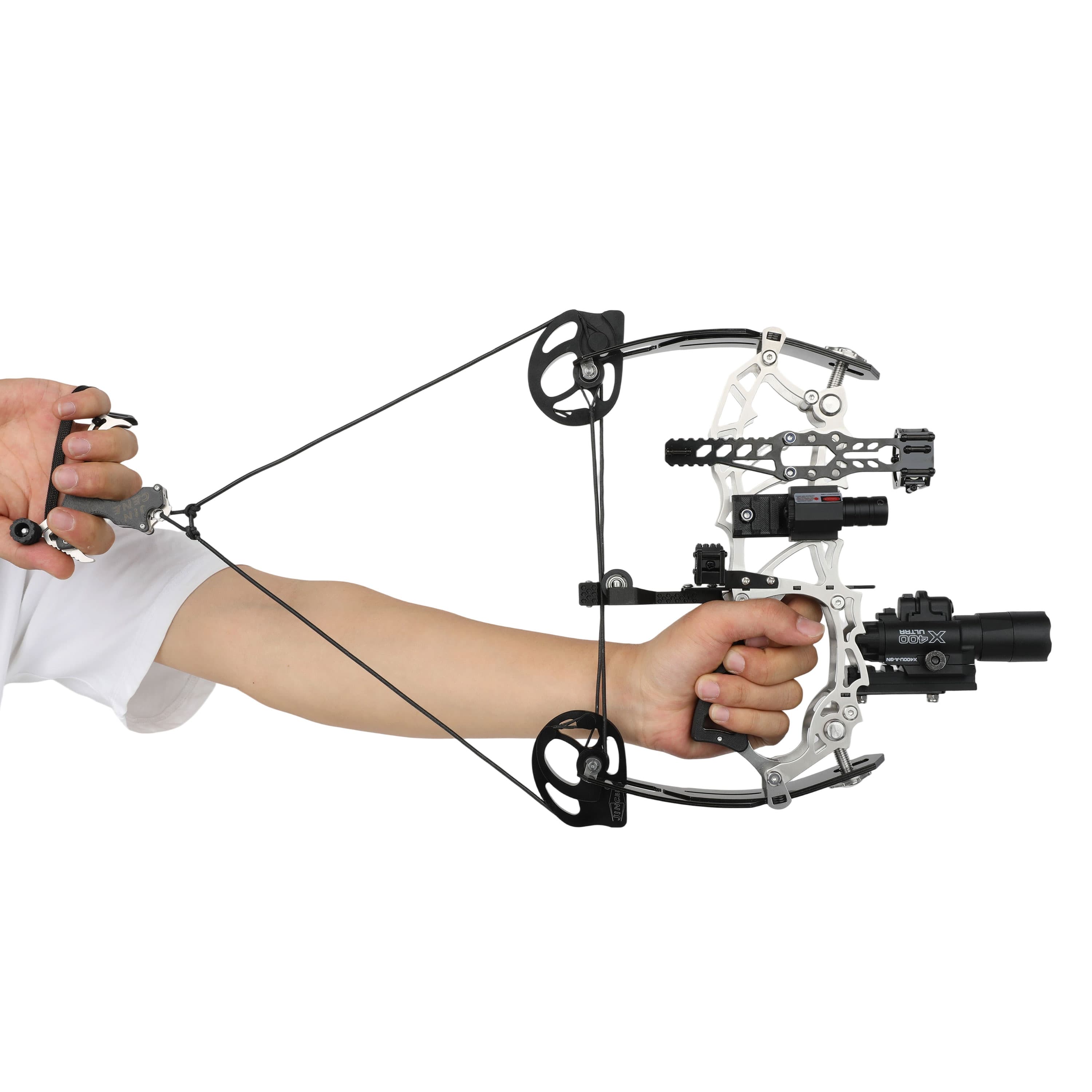 15-32 lbs Adjustable Mini Compound Bow Arrow Set Archery Target Shooting